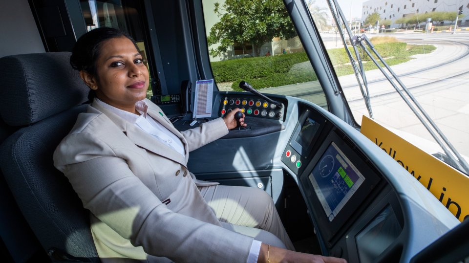 Female tram driver at QF has her own destinations to aim for 
