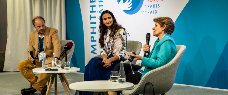 AI should be a gateway to personalized education, Her Excellency Sheikha Hind tells Paris Peace Forum