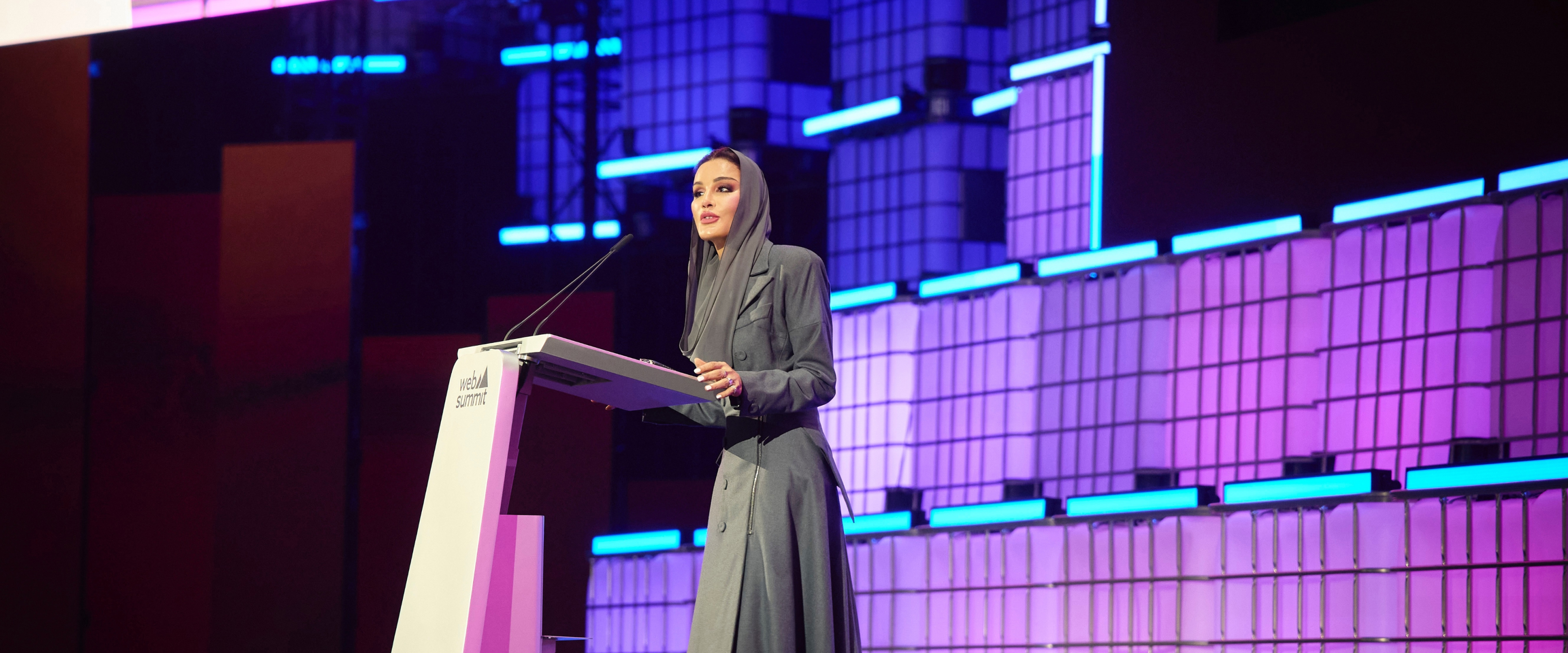 مؤسسة قطر تؤكّد التزامها بالابتكار أمام الحضور الدولي في افتتاح قمّة الويب قطر 2026 