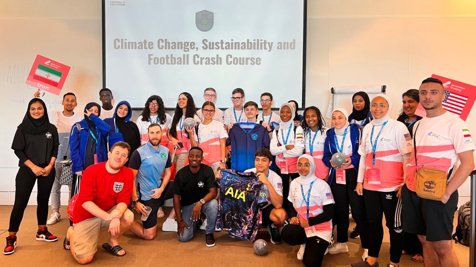 Youth advocate warns of a future where climate change forces football indoors