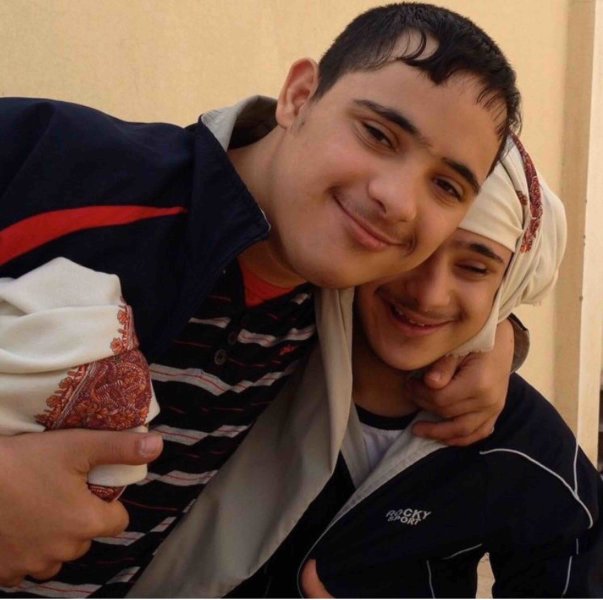 Al-Awsaj Teacher - Down Syndrome twins - Anas and Faris - 3