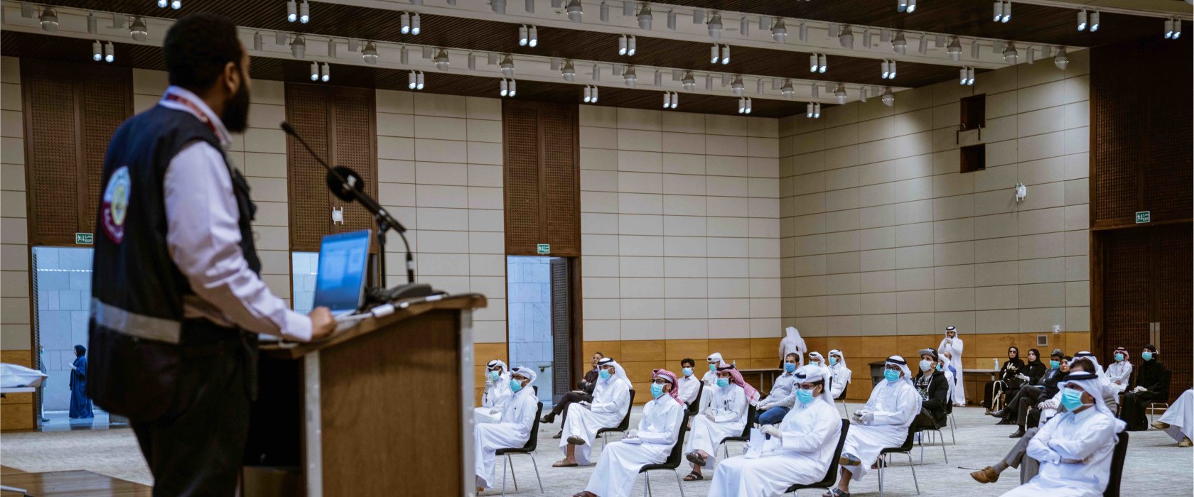 Qatar’s first batch of volunteers fighting coronavirus begin training at QF