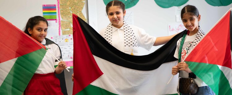 QF schools show support for Palestine