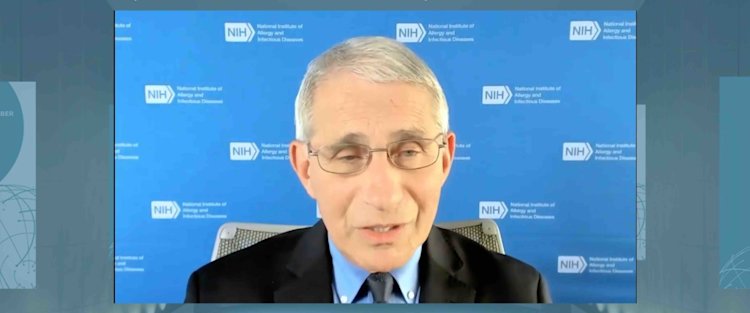 Dr. Anthony Fauci at WISH 2020: “Pandemic will end with a vaccine and public health measures”