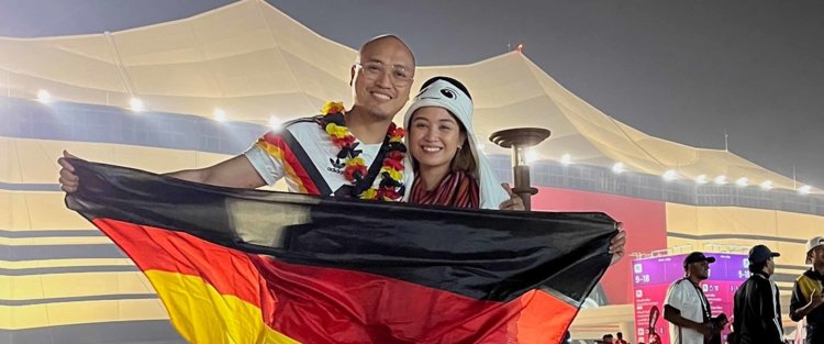 QF alumni who are siblings reunite in Doha for the World Cup