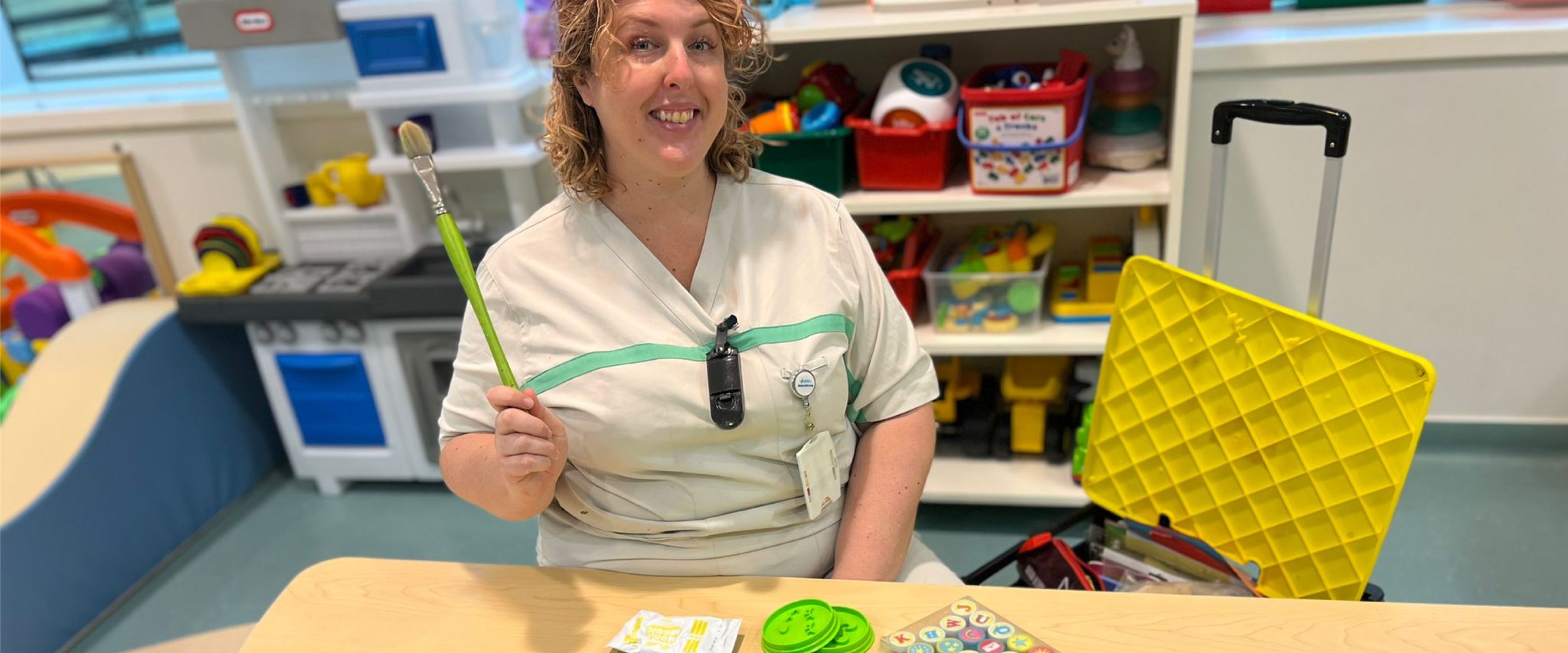 How art can help create a safe space for pediatric patients