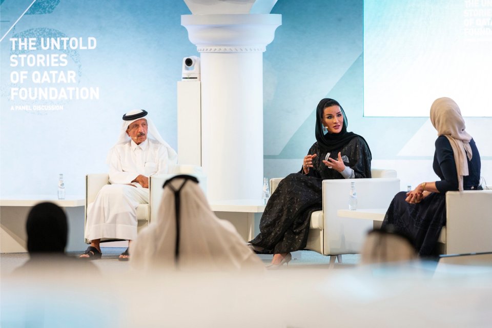 صاحبة السموّ الشيخة موزا بنت ناصر تشارك في "قصص من مؤسسة قطر لم تُحكَ بعد" وتكشف كيف تحوّلت الرؤية إلى واقع