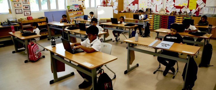 A QF school that holds workshops for parents to help them in their children’s E-learning