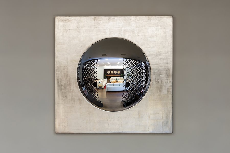 Silver Leaf Mirror - 1