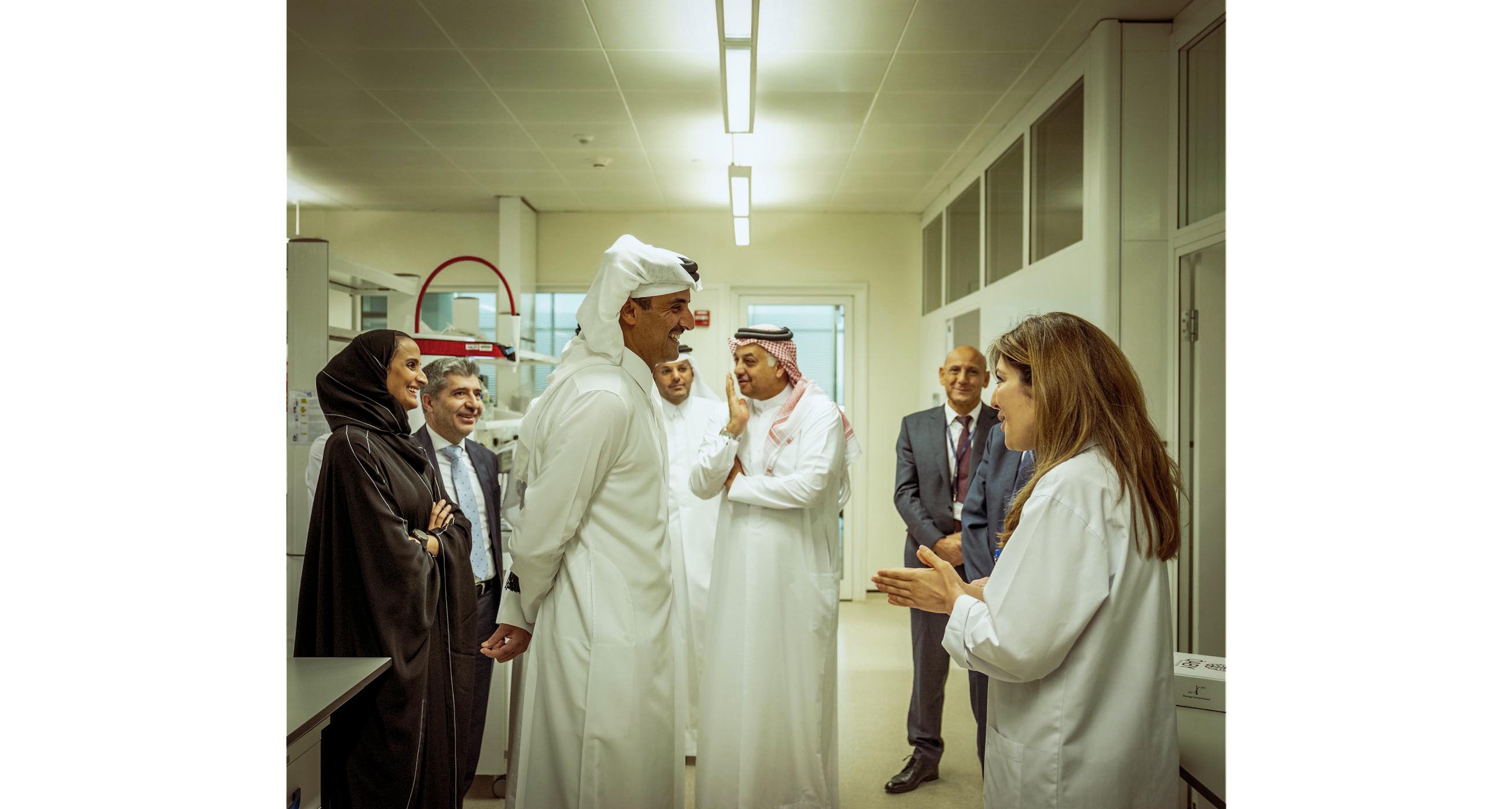 HH the Amir at QRDI - 02