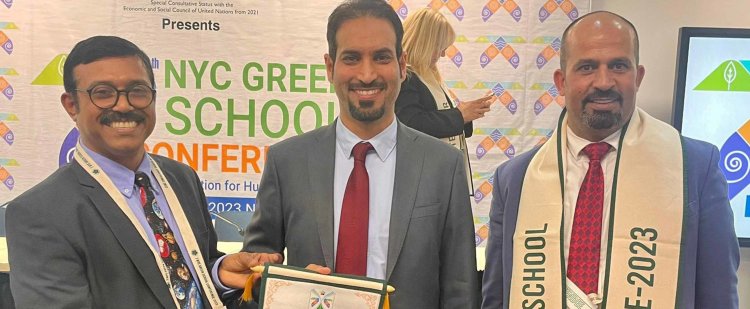 أكاديمية قطر للقادة التابعة لمؤسسة قطر تفوز بجائزة المدارس الخضراء لعام 2023