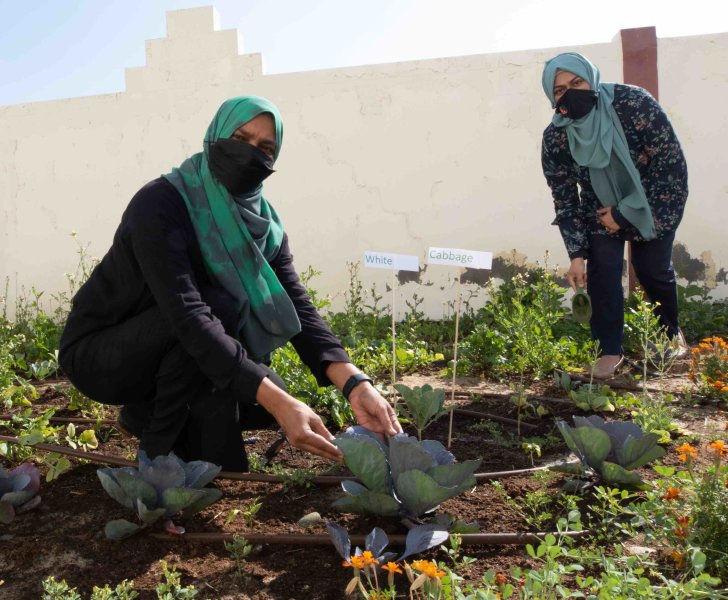 QF teachers helping students grow a green thumb - QF - 05