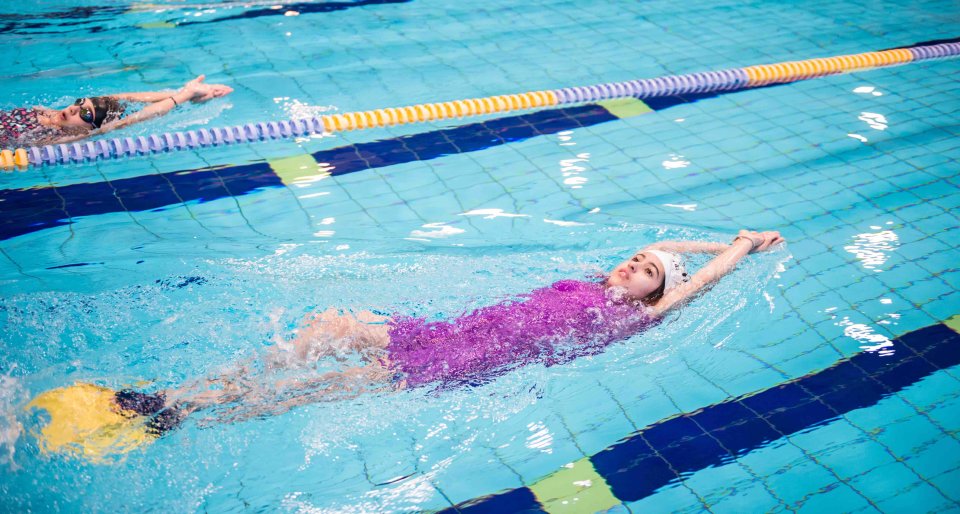 Swimming Class in Education City