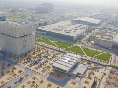 Aerial Shots of Education City