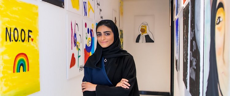 “I intend to carry my grandfather's message about the value of art to the world” says granddaughter of great Qatari artist