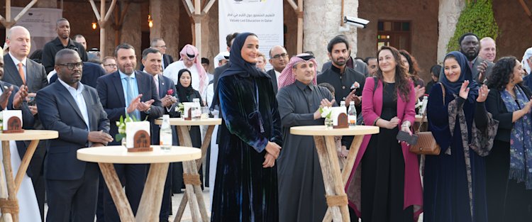 يعكس حفل الاستقبال الذي أقيم في المدينة التعليمية التزام مؤسسة قطر بتعزيز ممارسات وحلول الاستدامة المعاصرة انطلاقًا من المعارف التقليدية وما تحمله من قيم راسخة
