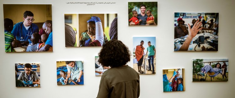 Exhibition tells the story how QF students helped one Tanzanian community