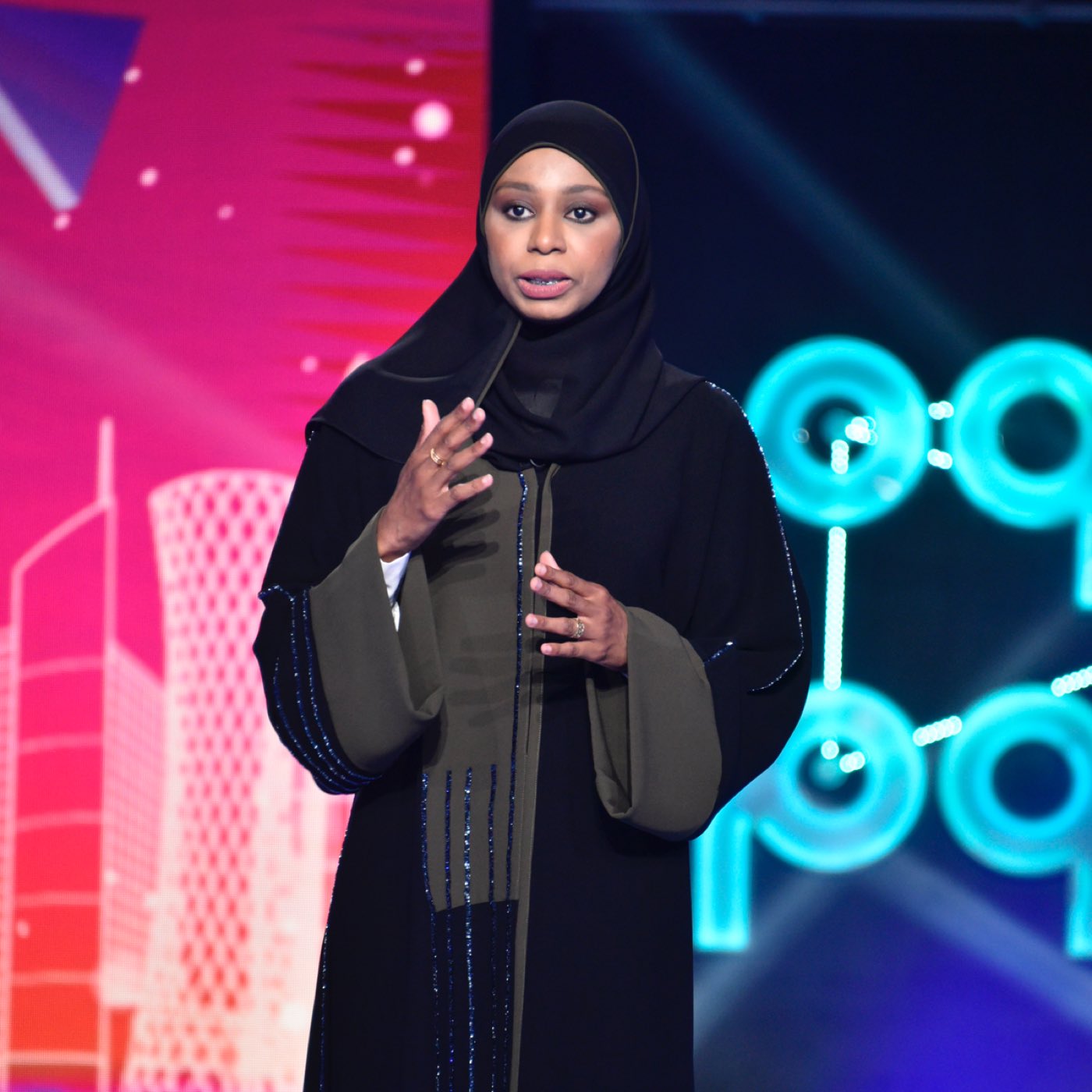 Al-Hamad during her participation in Season 12 of SOS - QF - 03