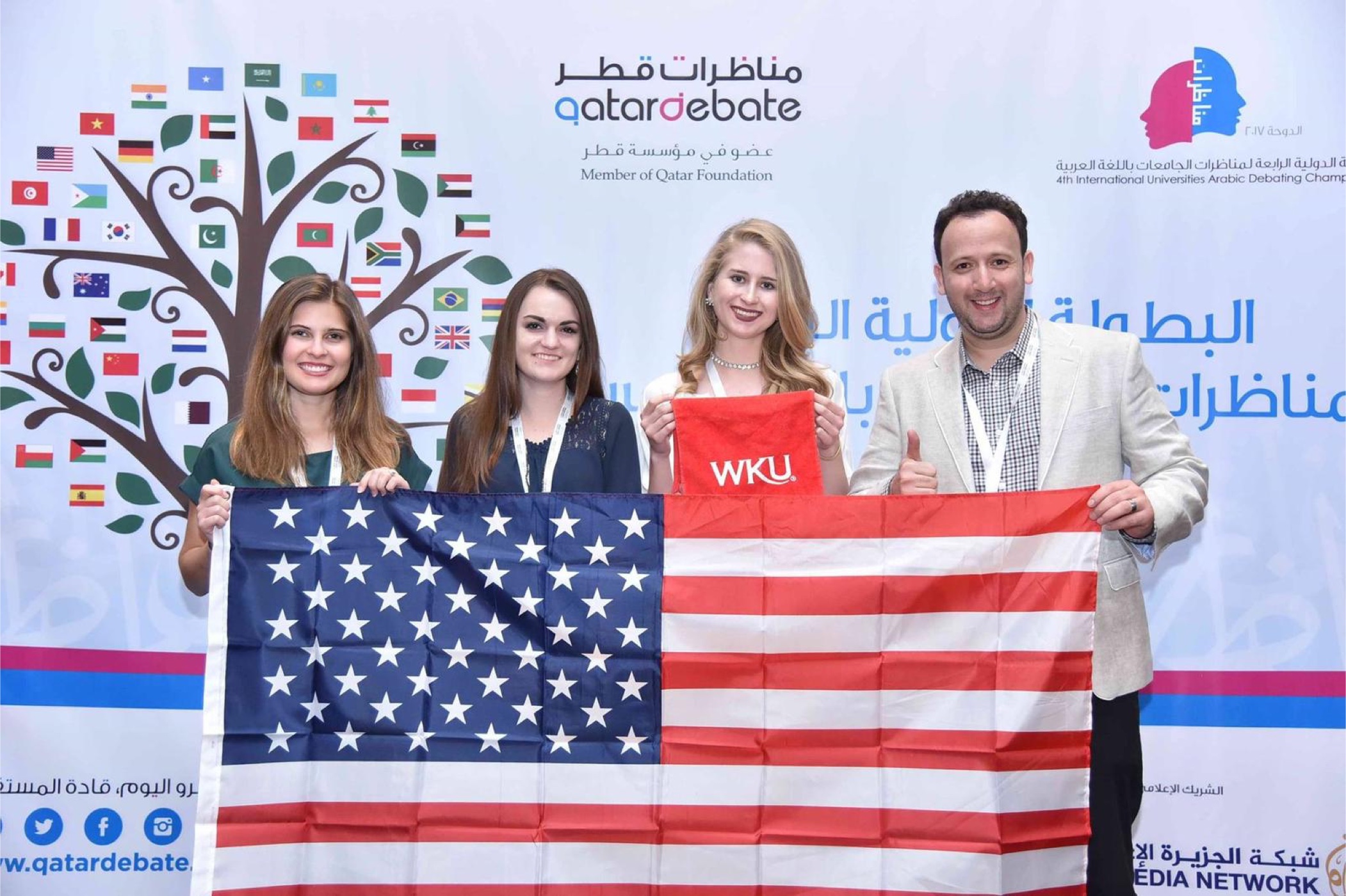 “Learning on steroids” is how one American student describes experience at QatarDebate - QF - 04