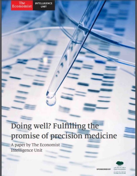 Produced in partnership with the Economic Intelligence Unit - Qatar Foundation launches precision medicine report at WISH - qf - vertical - 02