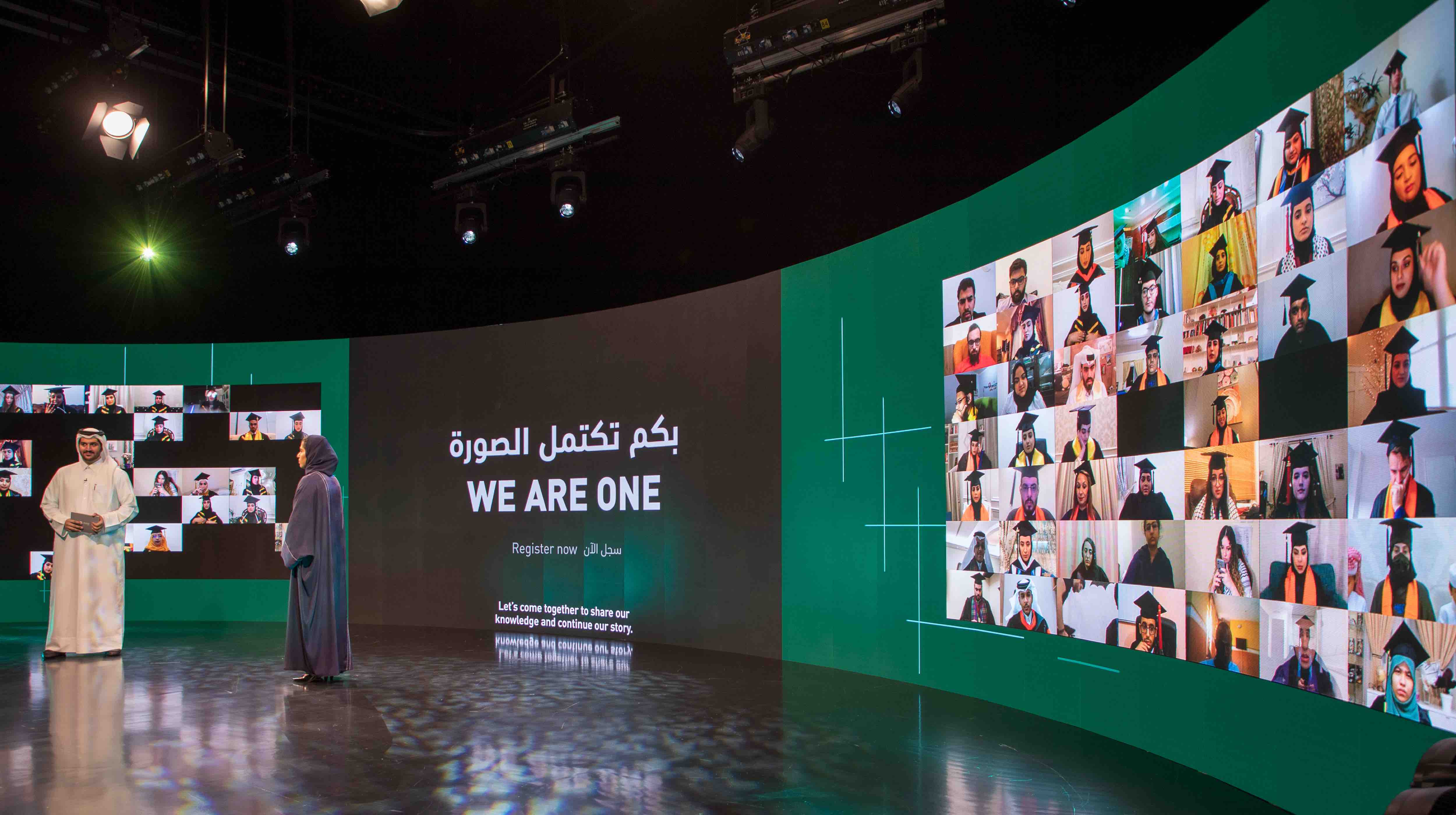 Her Highness Sheikha Moza bint Nasser congratulates graduates at QF’s Convocation ceremony - QF - 07
