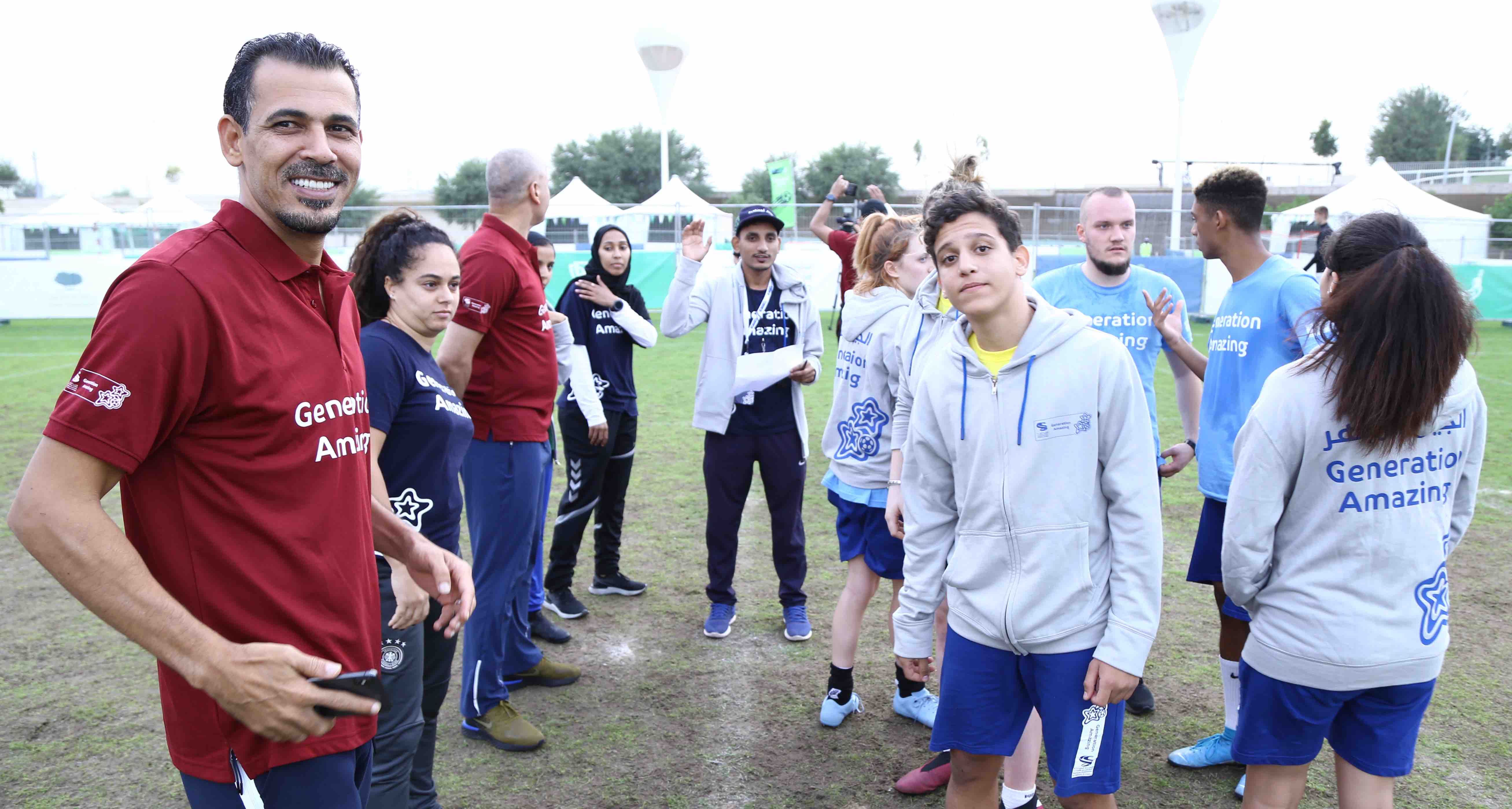 FIFA legends thrill young players at Oxygen Park - 03