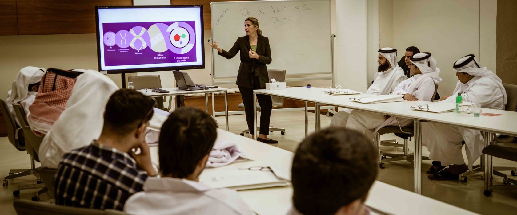 Opening the eyes of youth to the future of genomics in Qatar