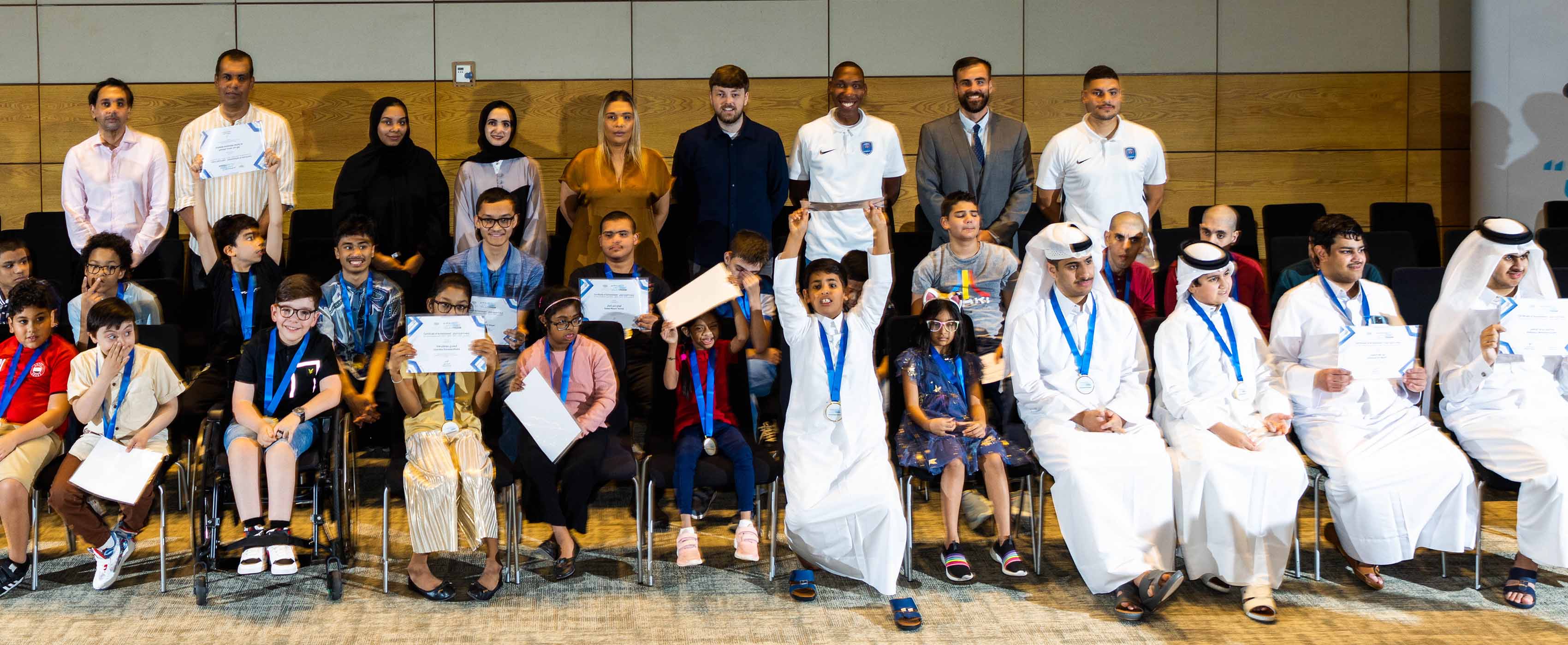 QF's Ability Friendly recognition awards ceremony at QF honors participants and coaches