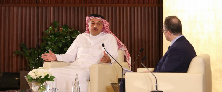 سعادة الدكتور خالد بن محمد العطية يشيد بما حققته قطر "1000 يوم من النصر" على الحصار خلال حوار في مؤسسة قطر 