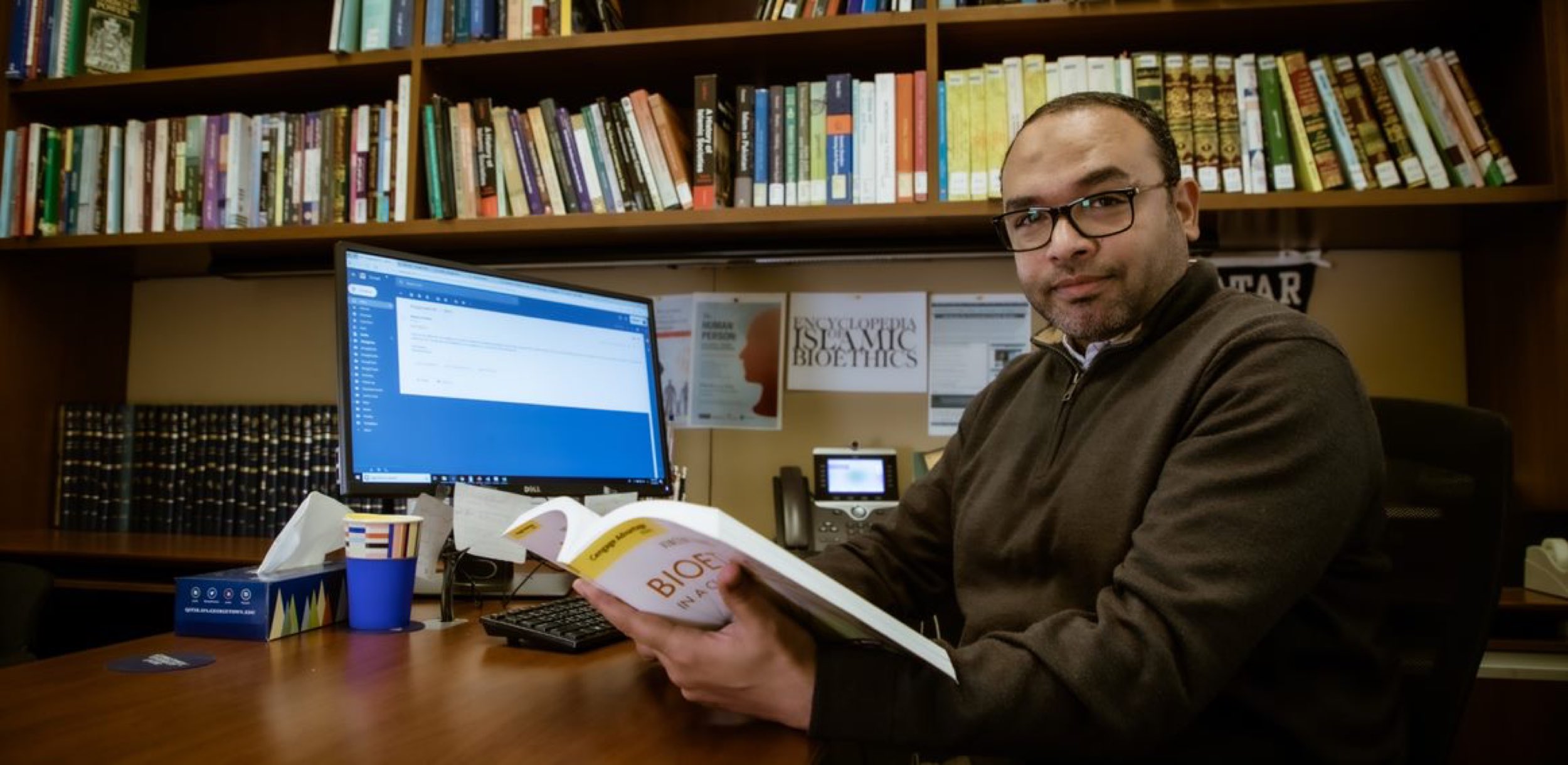 On World Mental Health Day, Dr. Ayman Shabana at QF partner university Georgetown University in Qatar says a healthy mind “contributes to strengthening the ties between the different generations” - QF - 03