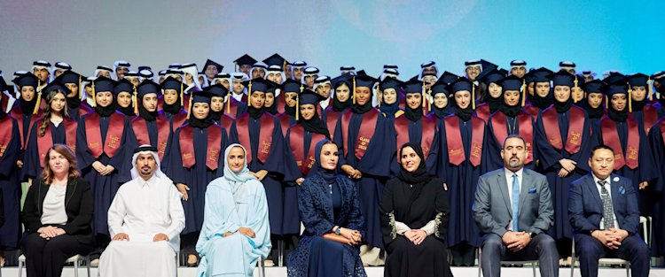 صاحبة السمو الشيخة موزا بنت ناصر تشهد حفل تكريم مدارس مؤسسة قطر 2025