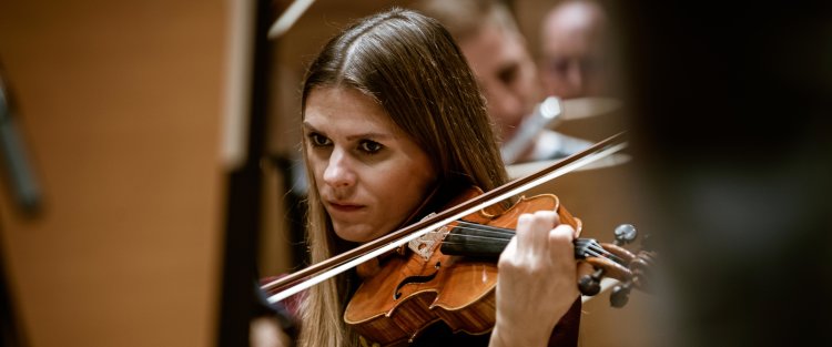 QF musicians prepare to perform on the international stage for United Nations Day