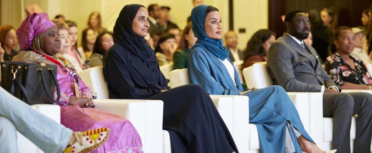 Her Highness Sheikha Moza attends closing ceremony of QF’s Earthna Summit