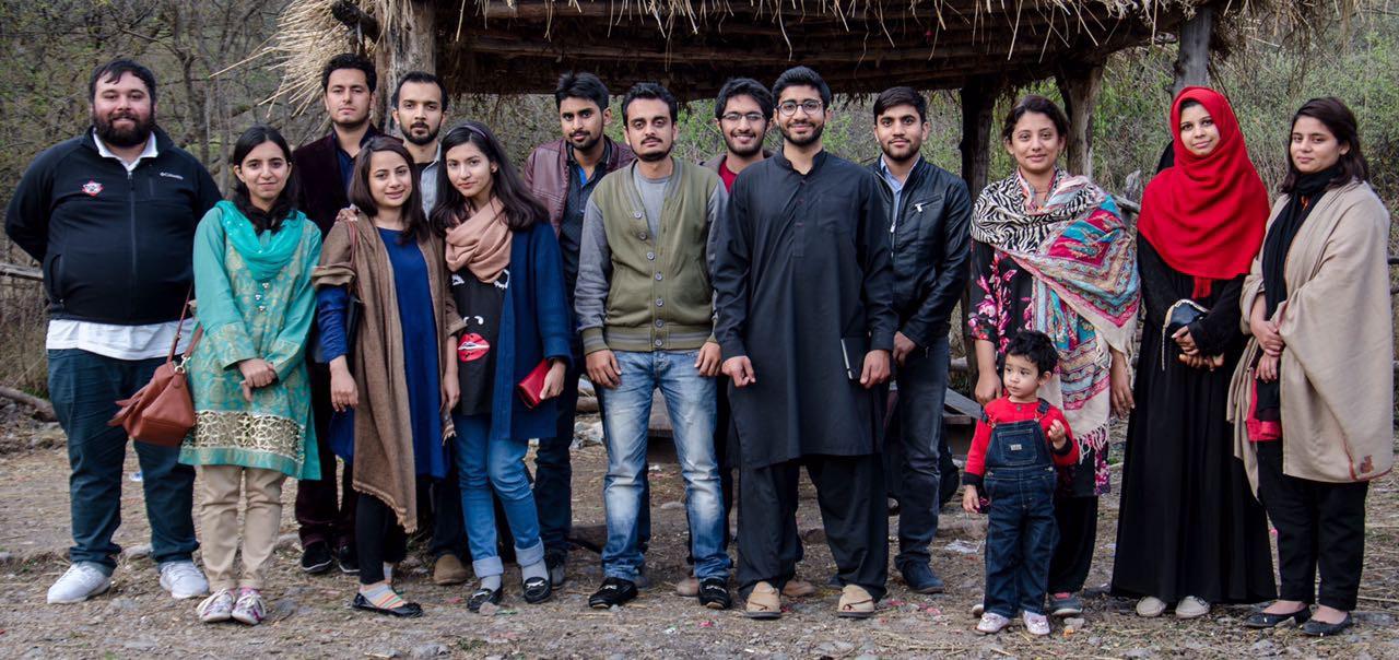  My co-founder, Ahwaz Akhtar, and I along with our growing Orenda Project team