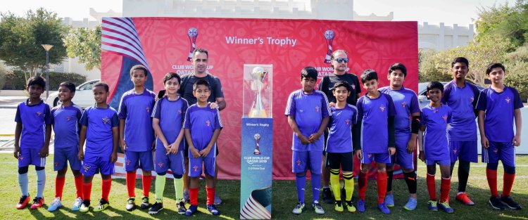 كأس العالم للأندية "فيفا" يصل إلى مؤسسة قطر
