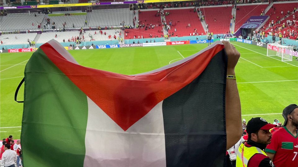 فلسطين تفوز بقلوب المشجعين في بطولة كأس العالم FIFA قطر 2022™