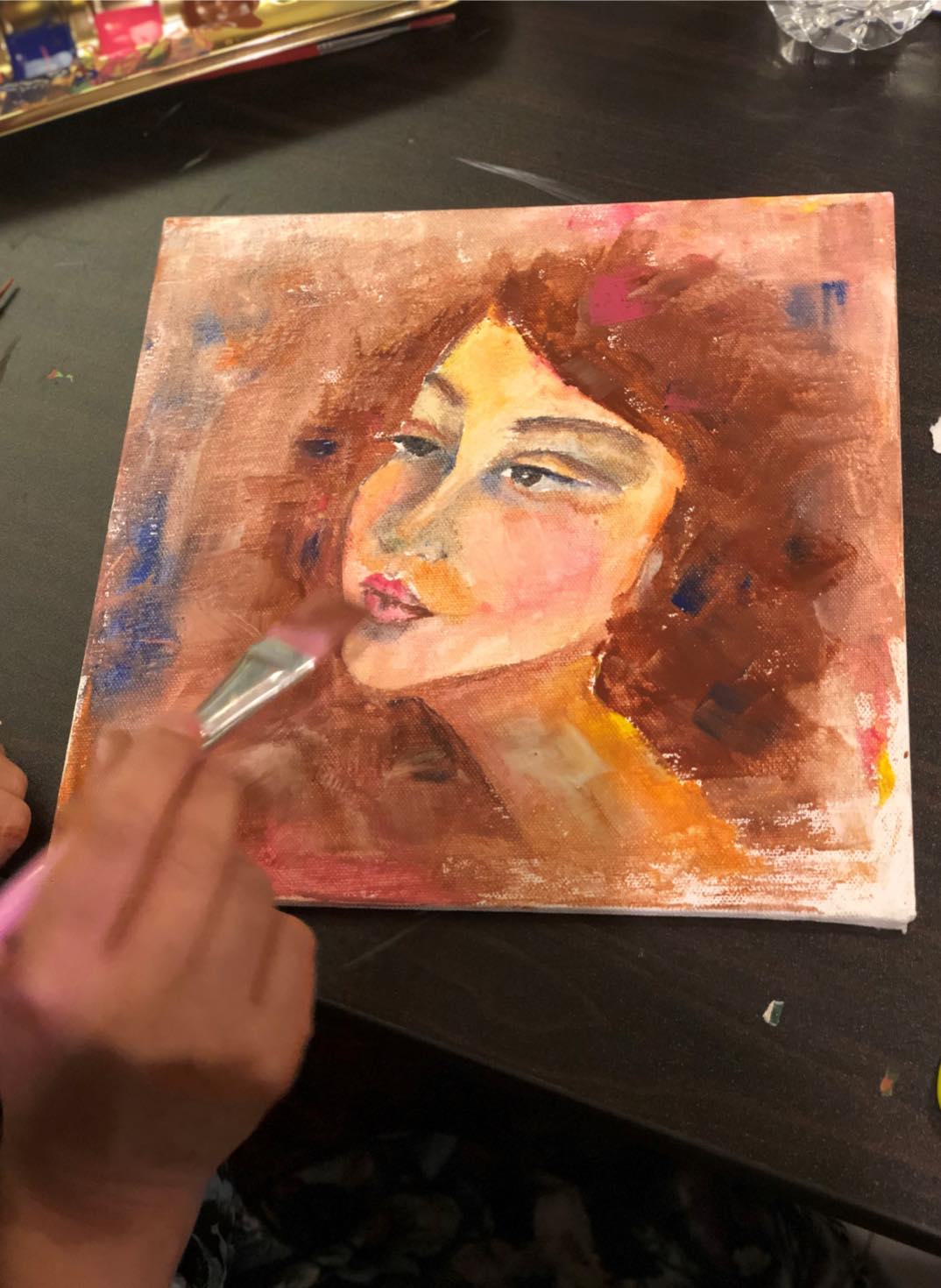 Not a day went by when I didn’t paint. Painting helped me find solace in otherwise difficult conditions. It helped me forget - QF - V1