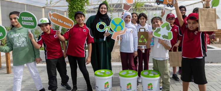 طلاب مؤسسة قطر يحولون مخلفات الطعام إلى حلول بيئية