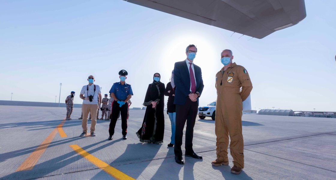 QF, HMC and Embassy of Italy combine to fly COVID-19 patients - 07