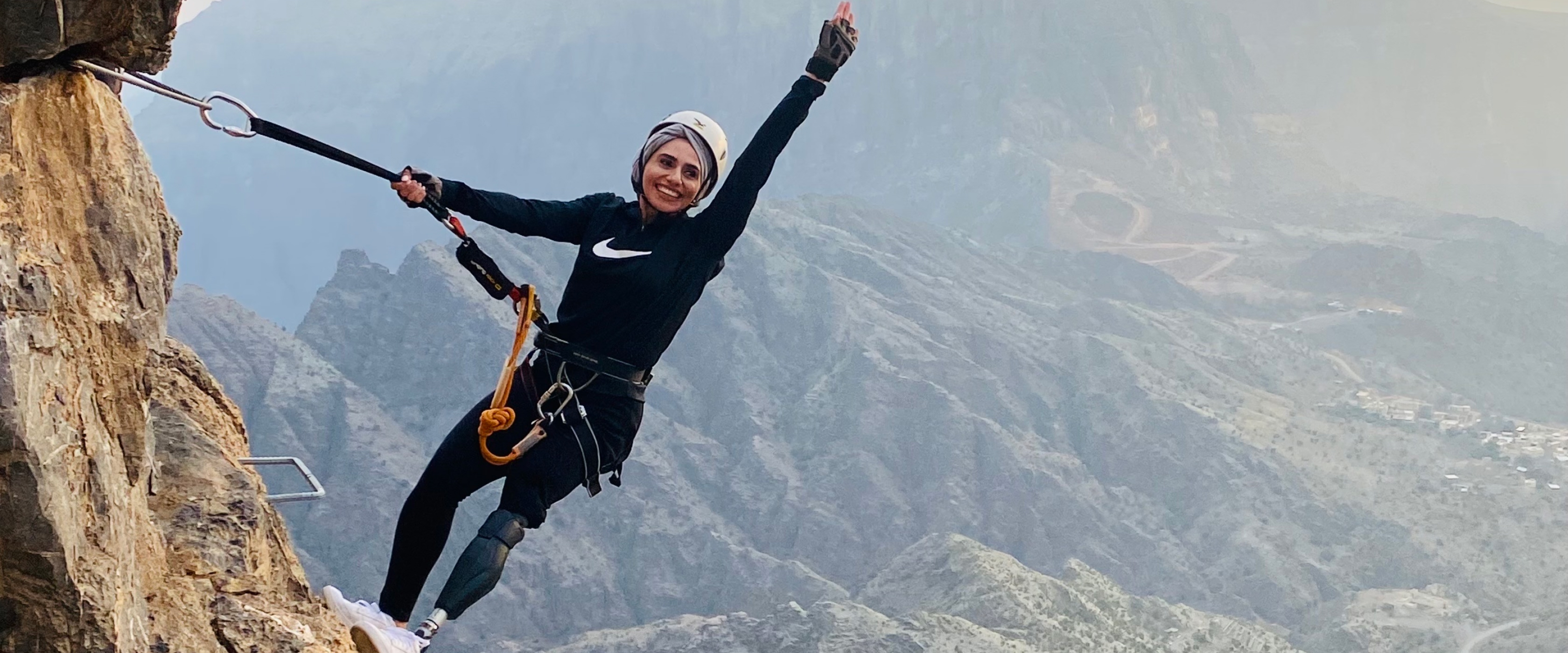 الرياضية البارالمبية العراقية زينب العقابي تؤكّد أنالرياضة ليست رفاهية بل ضرورة 