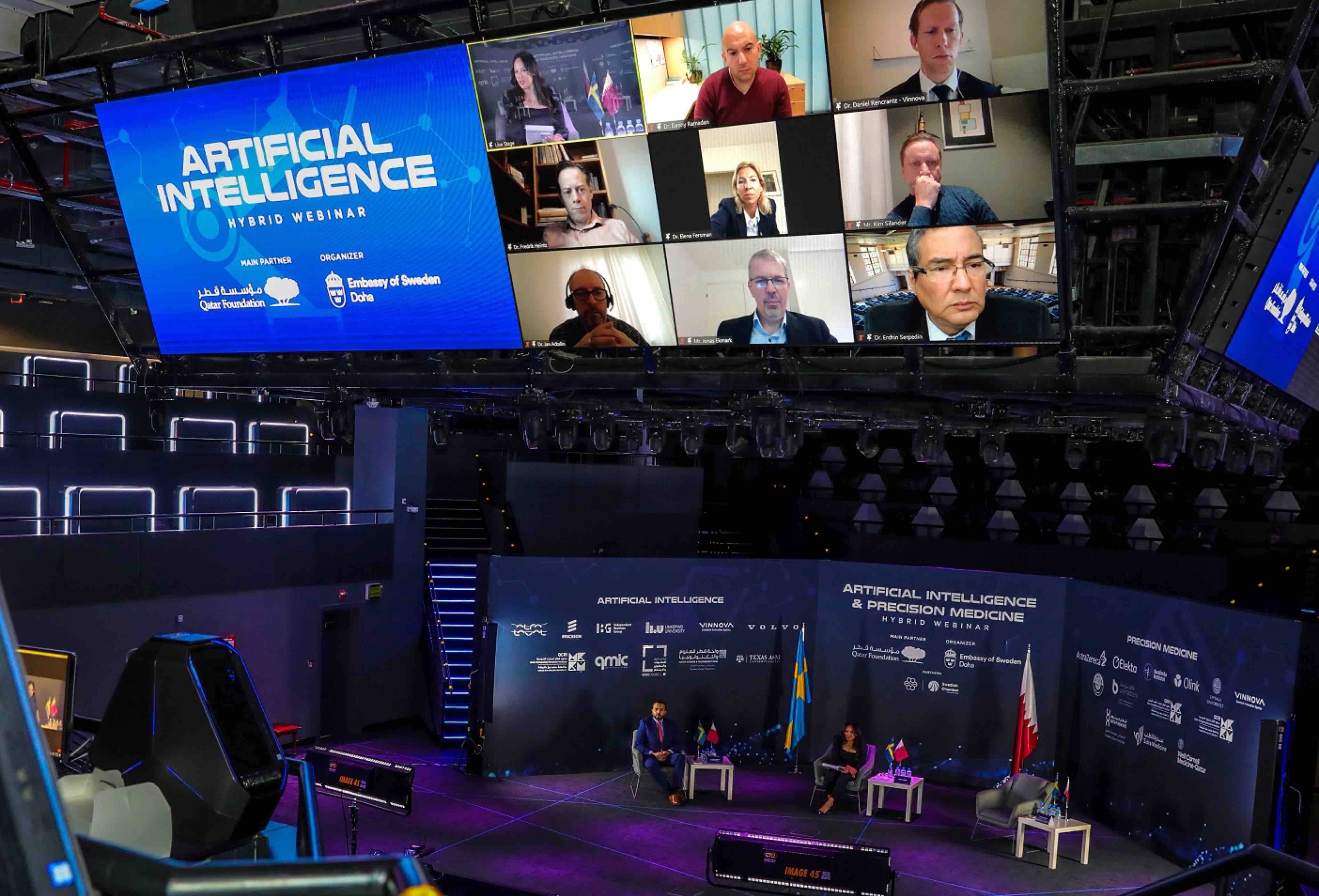 Embassy of Sweden and QF RDI discuss AI and precision medicine - qf - 03