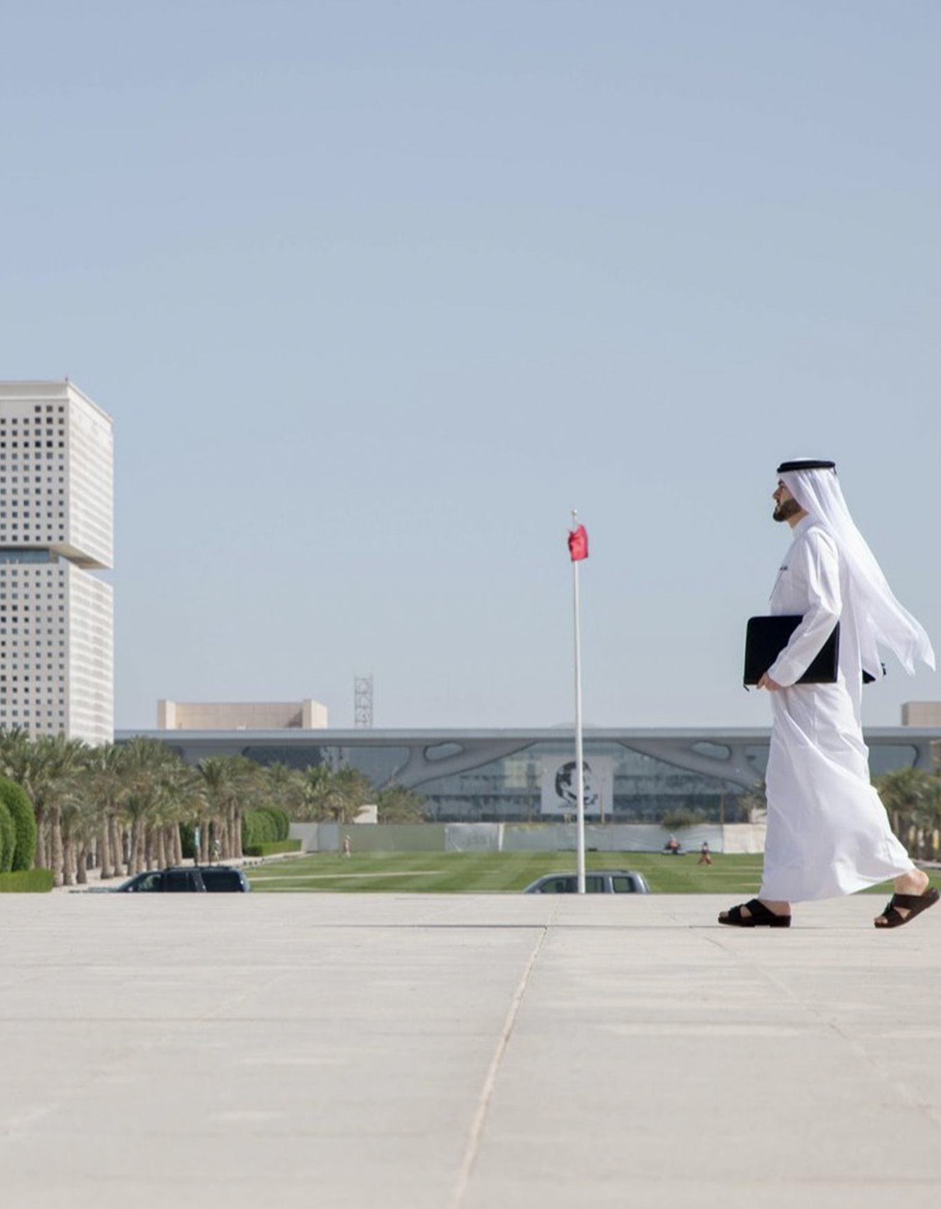 They tried to make Qatar an island. We built bridges through education