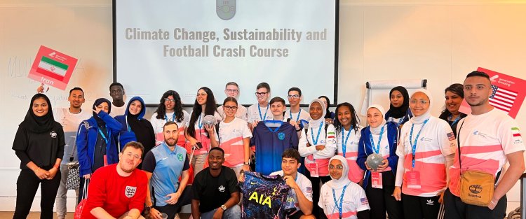Youth advocate warns of a future where climate change forces football indoors