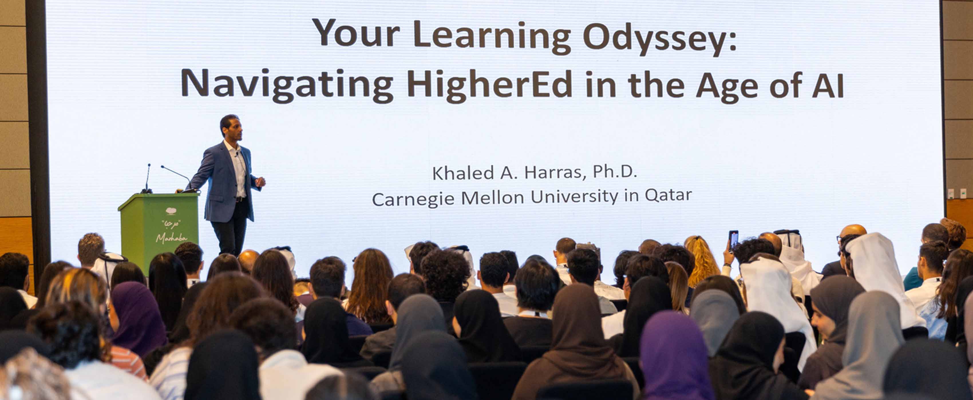 مؤسسة قطر تنظم لقاءً تعريفيًا للطلبة الجامعيين الجدد وتناقش الاستخدام الفعّال للذكاء الاصطناعي