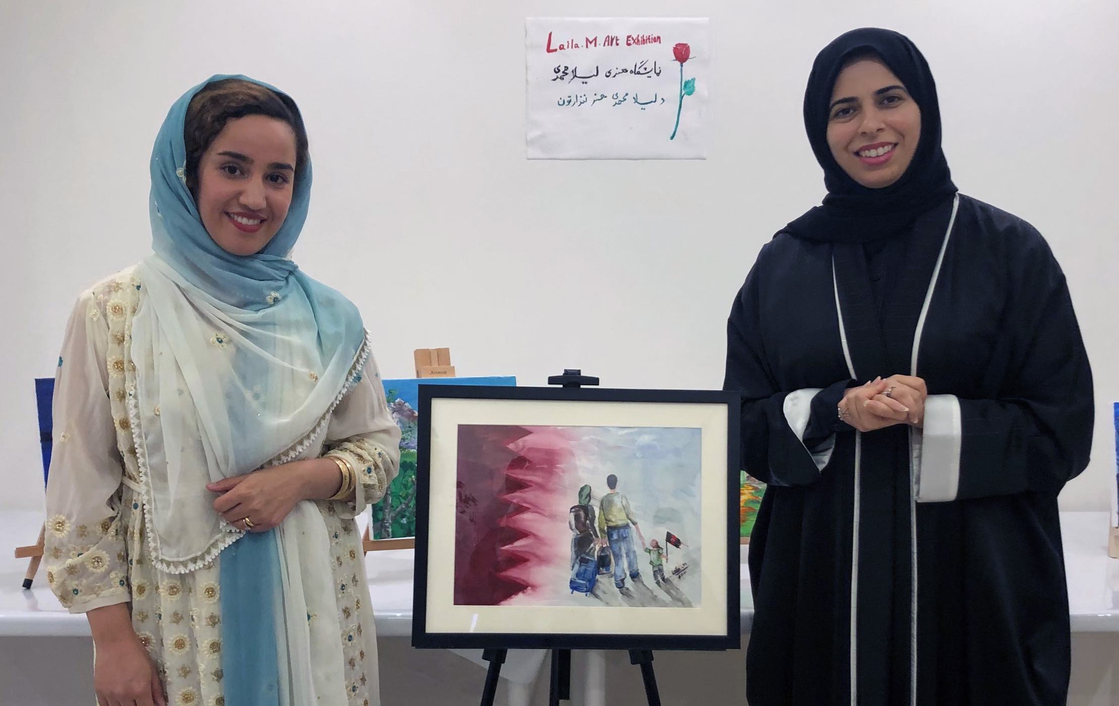 Not a day went by when I didn’t paint. Painting helped me find solace in otherwise difficult conditions. It helped me forget - QF - 01