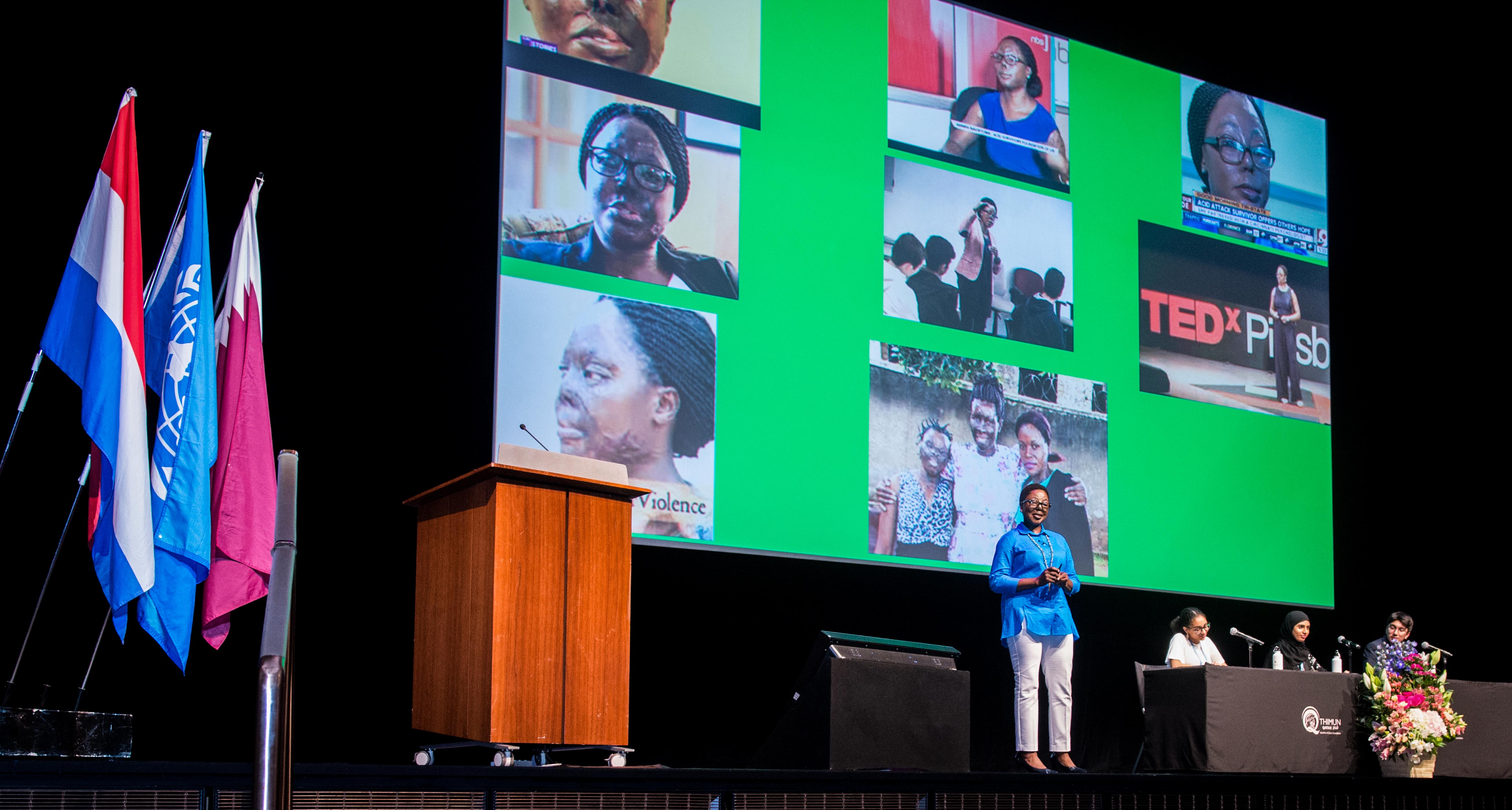 QF Qatar Academy Doha - Acid attack victim 01