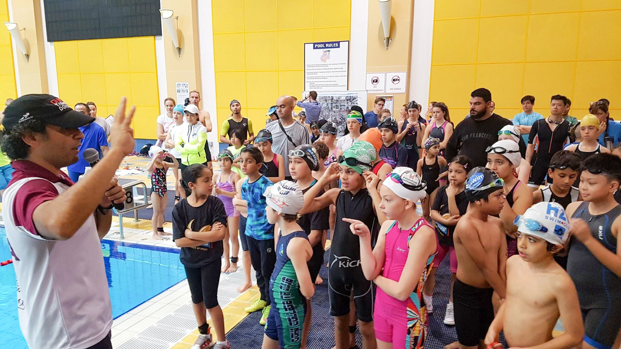 Qf Swimming Class Qatar Foundation