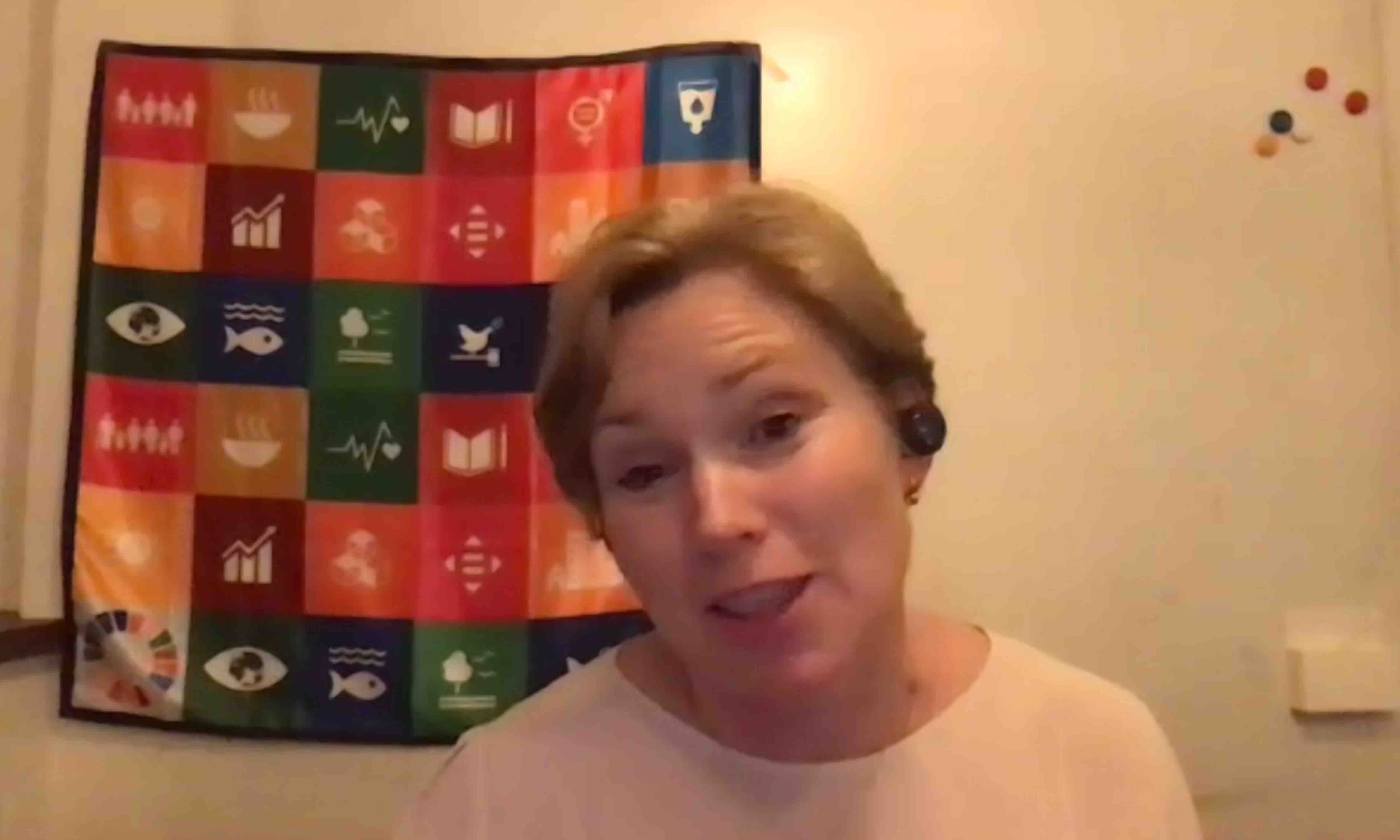 Caption 5 - Alison Bellwood, Director, World's Largest Lesson