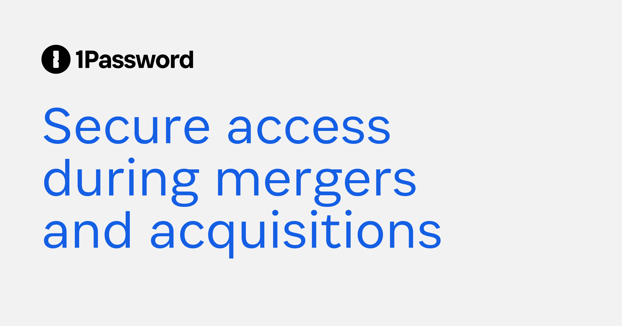 Prosecure Merging M&A IT Integration: Secure access during mergers and acquisitions ...