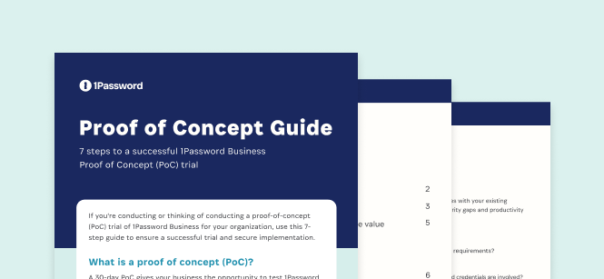 Proof of concept guide